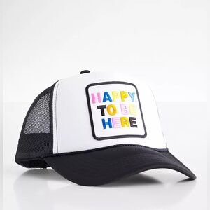 MADLEY “Happy to be here” trucker hat